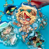 Image of IDV Summer Charms | 2.5 inch, Glitter Epoxy