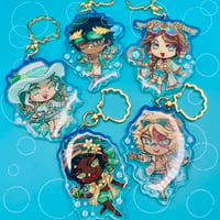 Image of IDV Summer Charms | 2.5 inch, Glitter Epoxy