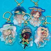 Image of IDV Summer Charms | 2.5 inch, Glitter Epoxy