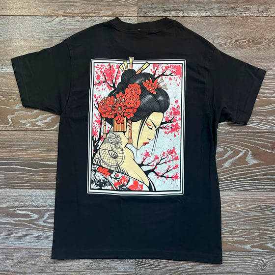 Image of Sakura Geisha Black Men's T-shirt 