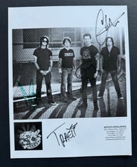 L.A. Guns signed 8x10 Promo (2009/2010 era) Tracii Guns, Jizzy Pearl, Jeremy Guns, Chad Stewart