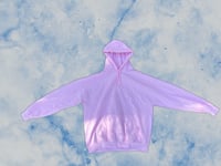 Image 1 of Small World Connect Hoodie Pink