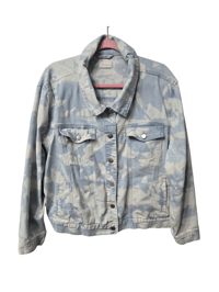 Image 1 of Light Denim Acid Wash Size 2x Jacket