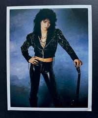 Joan Jett color 8x10 promotional photo (Original Print) 