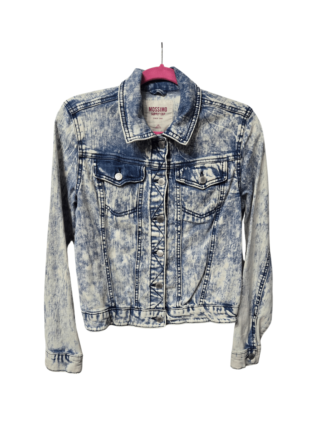 Image of Acid Wash Denim Jacket