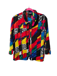 Image 1 of Southern Lady Zip Colorful Jacket