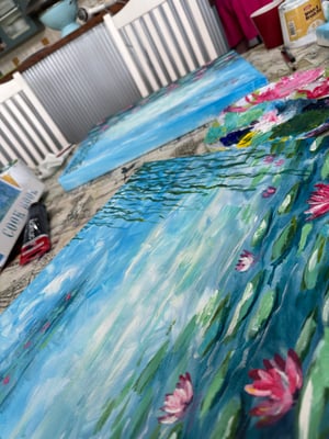 Image of Paint and Sip - Monet class in your venue