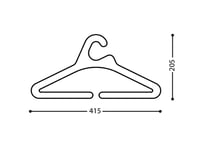 Image 3 of Boomerhung Clothes Hanger (3 pieces)