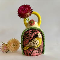 Image 1 of Turtle Dove - Ceramic Bud Vase