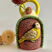 Image 2 of Turtle Dove - Ceramic Bud Vase