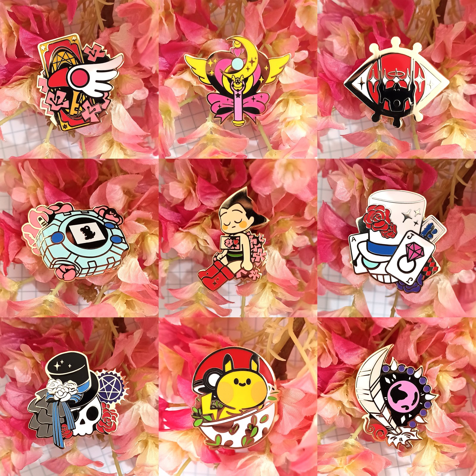 Anime Enamel Pins Pt.1 | pengunoodle