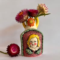 Image 1 of Sweet Cherub - Ceramic Bud Vase