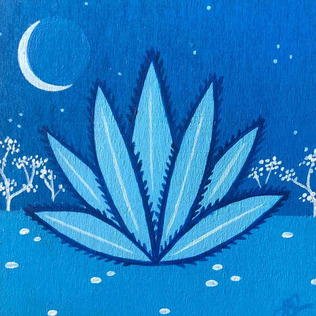 Blue Agave - Original Artwork