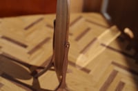 Image 9 of 1/6 Scale Handmade Walnut Dressing Mirror – Perfect for Dollhouses & Collectors