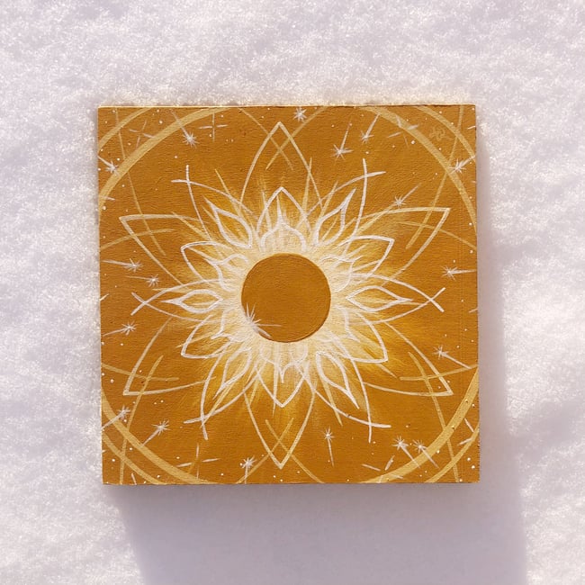 Solar Eclipse - Original Artwork