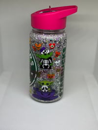 Image 2 of Kids Snow globe acrylic drink bottles ♡