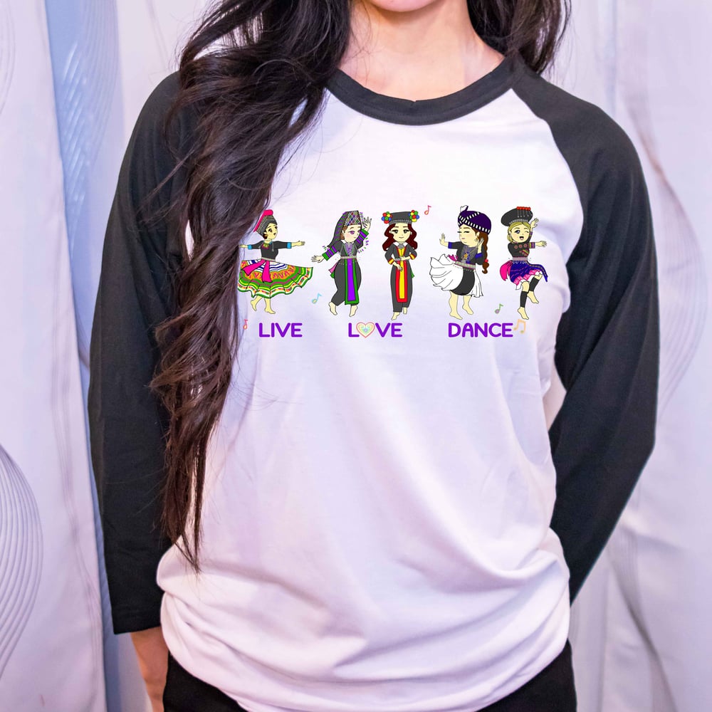 Image of Live Love Dance - Hmong Graphic Tee