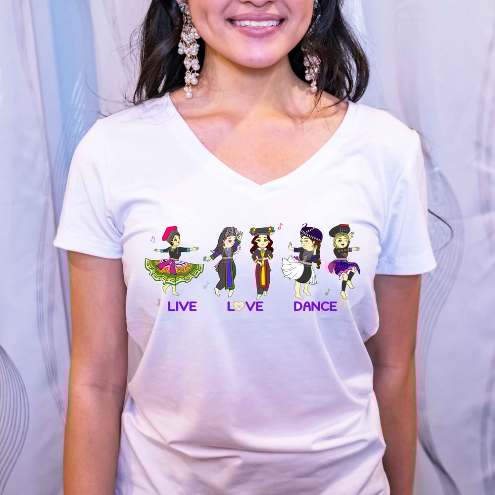 Image of Live Love Dance - Hmong Graphic Tee