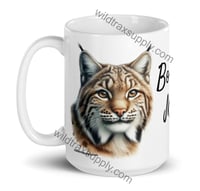 Image 3 of "Bobcat Mom" Ceramic coffee mug 15 oz