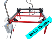 Image 2 of Metric Version XL CNC Plasma Table Plans, includes .stl files for 3D printing