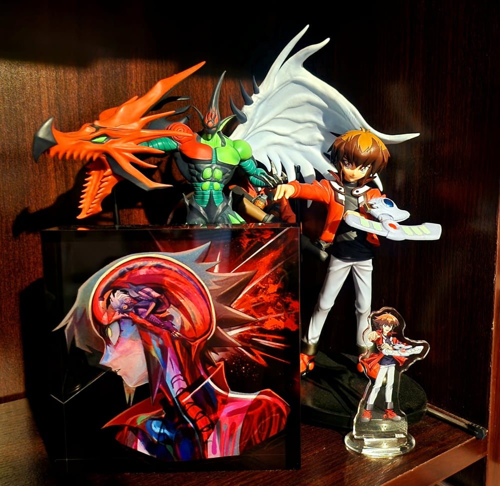 [PREORDER] Judai/Yubel Burrow Acrylic Block