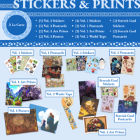 Stickers and Prints