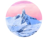 Black Tusk pastels