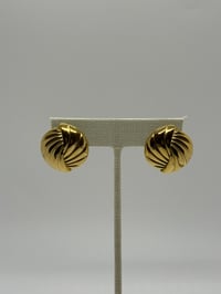 Image 2 of Circular Stud Earring