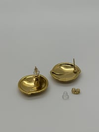 Image 3 of Circular Stud Earring