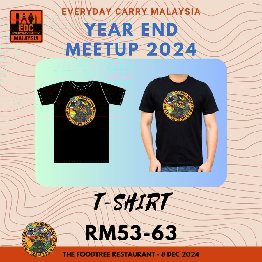 Image of EDCMY MEET UP 2024 EVENT T-SHIRT