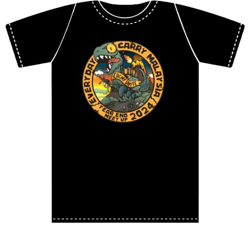 Image of EDCMY MEET UP 2024 EVENT T-SHIRT