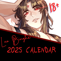 Image 1 of [18+ PREORDER] Luo Binghe Pinup Calendar