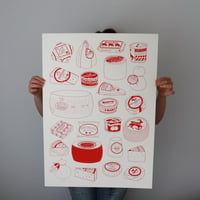 Image 1 of Formaggio - Screen Printed Poster