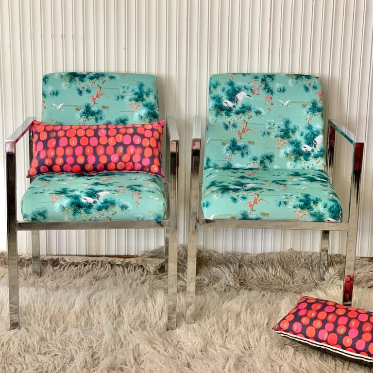 Jade Cranes armchair Image 2