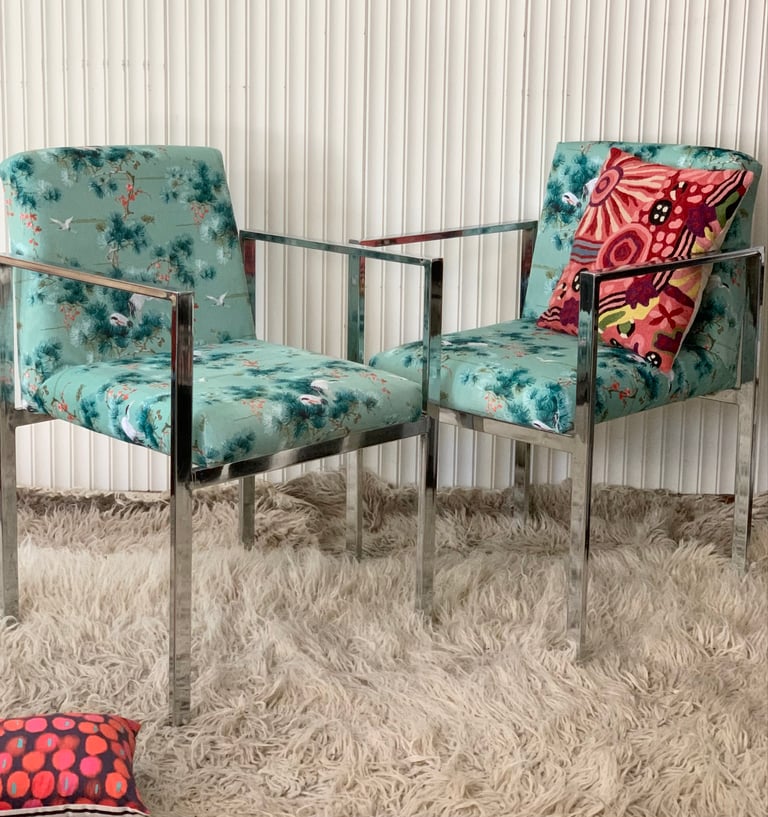 Jade Cranes armchair Image 4