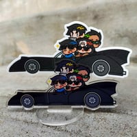 VROOOOOM Batmobile Sticker