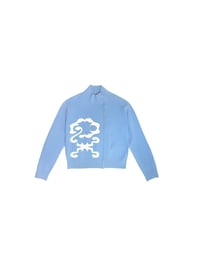 Image 4 of Zipper sweater jacket