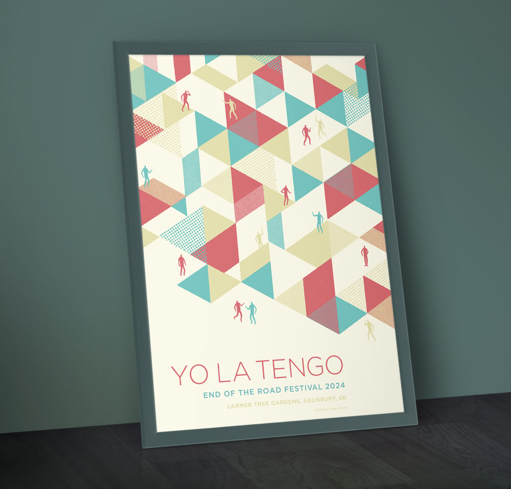 Image of Yo La Tengo - End of the Road Festival 2024 - A2 silkscreen concert poster