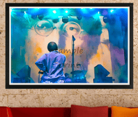 LIAM GALLAGHER / JOHN LENNON - MAINE ROAD - DIGITAL ART