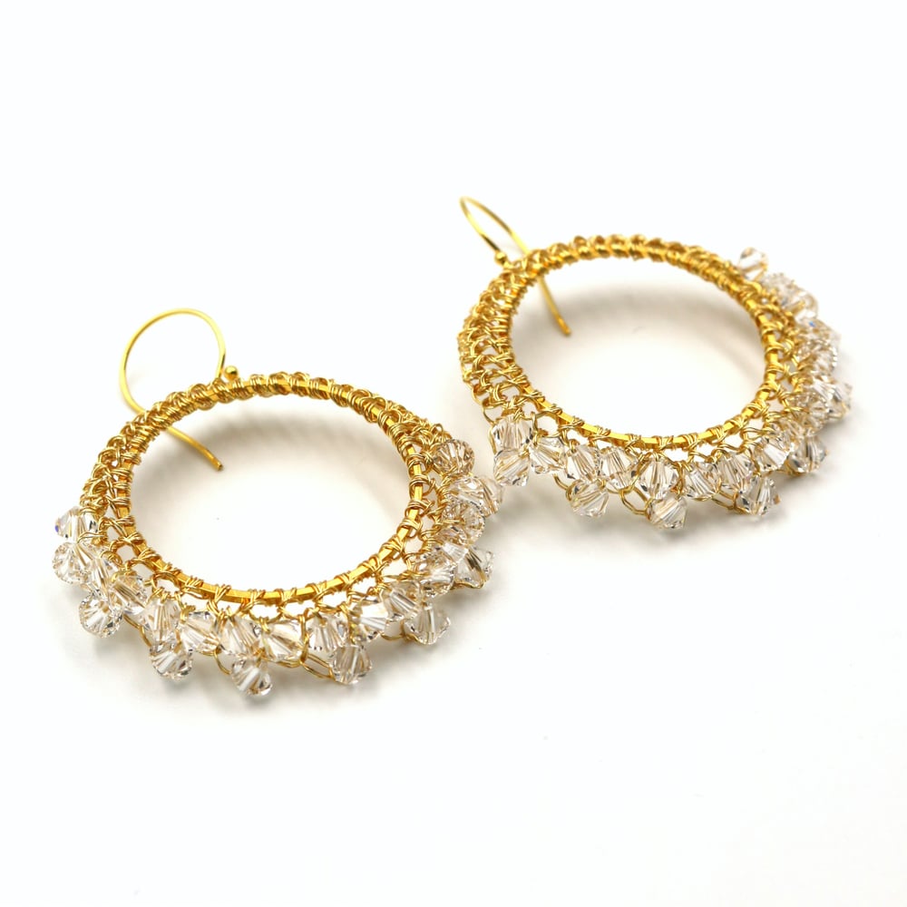 Image of MUMTAZ Earrings - White