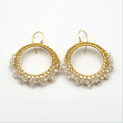 Image of MUMTAZ Earrings - White