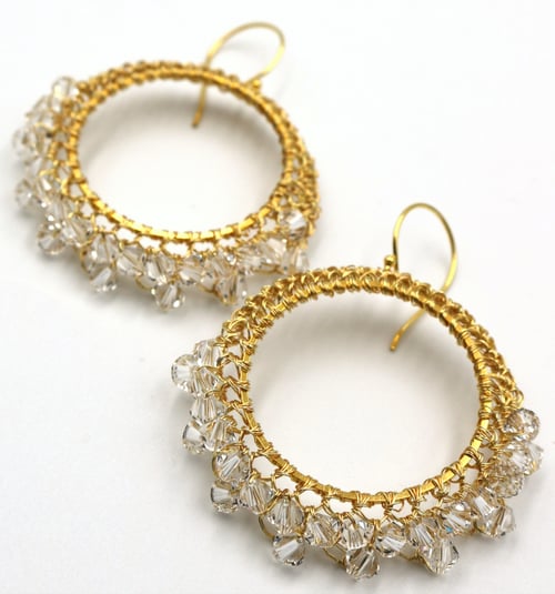 Image of MUMTAZ Earrings - White