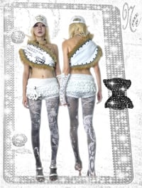 Image 1 of Printed pantyhose