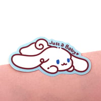 Image 2 of Just a Baby Sanrio Cinnamoroll Matte Vinyl Sticker