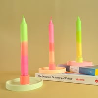Image 1 of Candle Holder DISH “Neon”