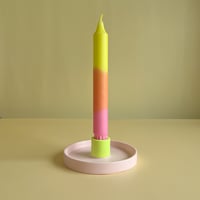 Image 2 of Candle Holder DISH “Neon”