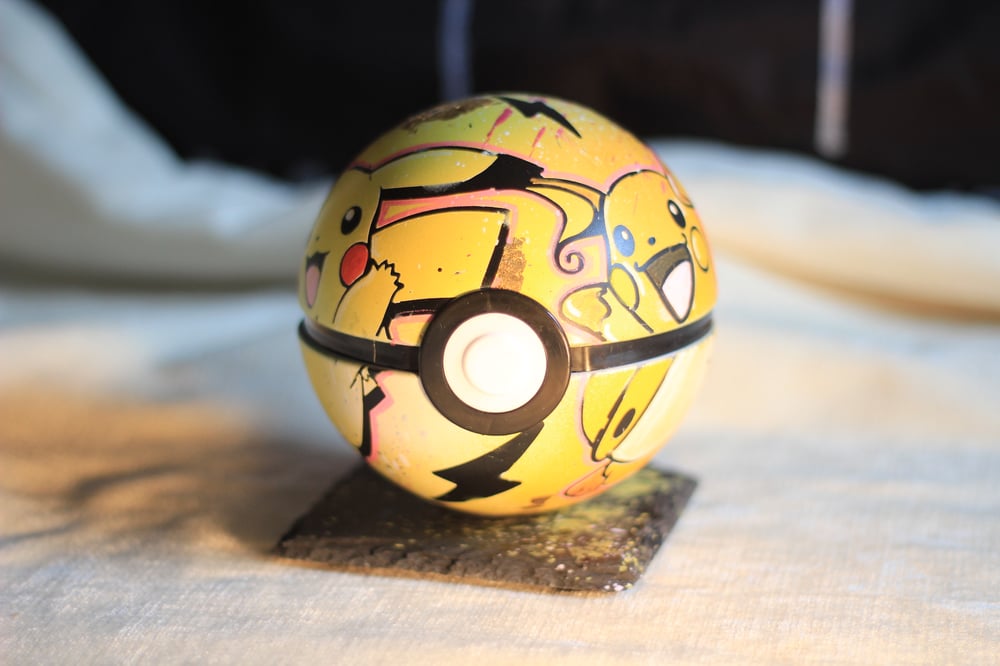 CUSTOMBALL pika&raichu