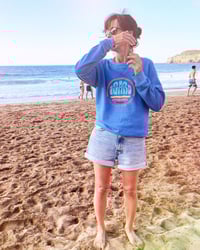 Image 4 of Unisex Blue Sweatshirt ‘Osasuna Maitasuna Askatasuna’
