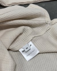 Image 3 of OG WAFFLE LONGSLEEVE CREAM