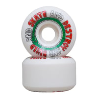 Image 1 of Muckefuck  x Confusion "Destroy" 58mm 101a skate wheels